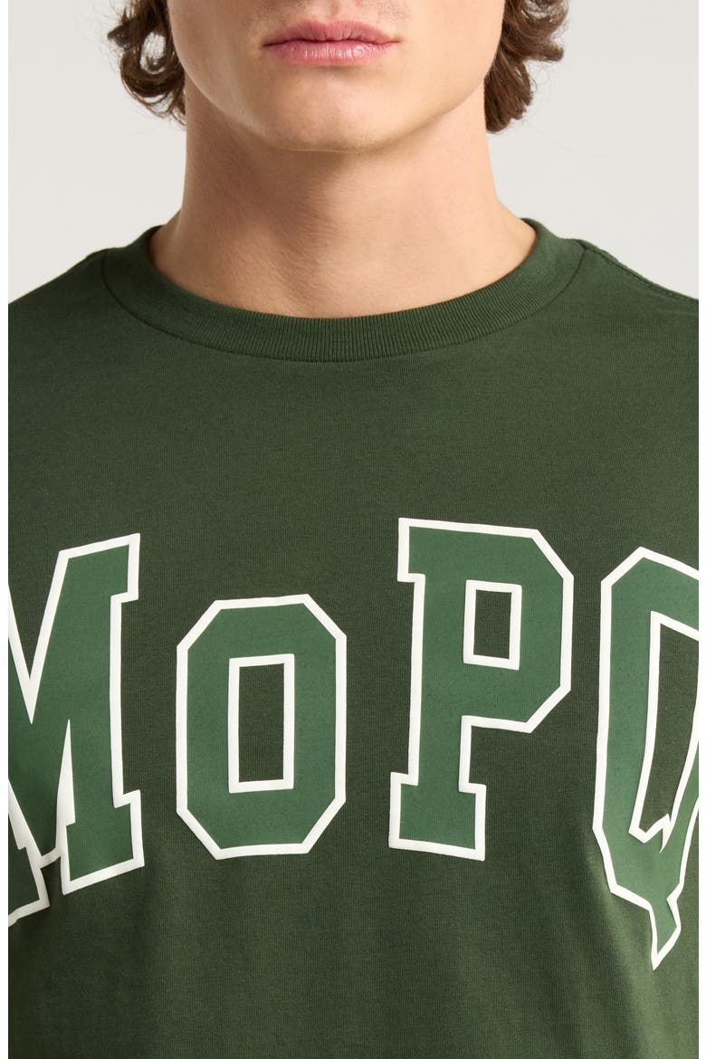 University Logo Graphic T-Shirt, Alternate, color, FOREST