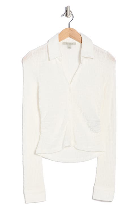 Connie Slim Fit Button-Up Shirt