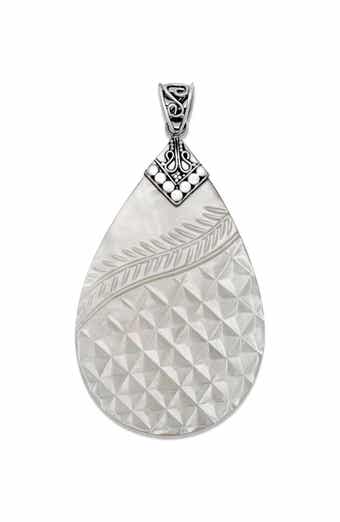 Mother-Of-Pearl Carved Pendant