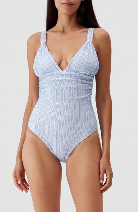Panarea Print One-Piece Swimsuit