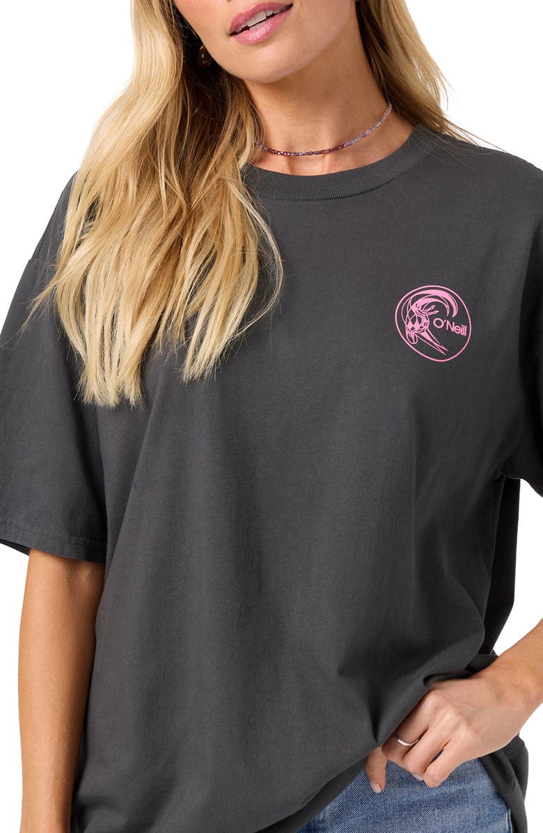 O'Neill OG Forty First Oversize Graphic T-Shirt, Alternate, color, Dark Shadow