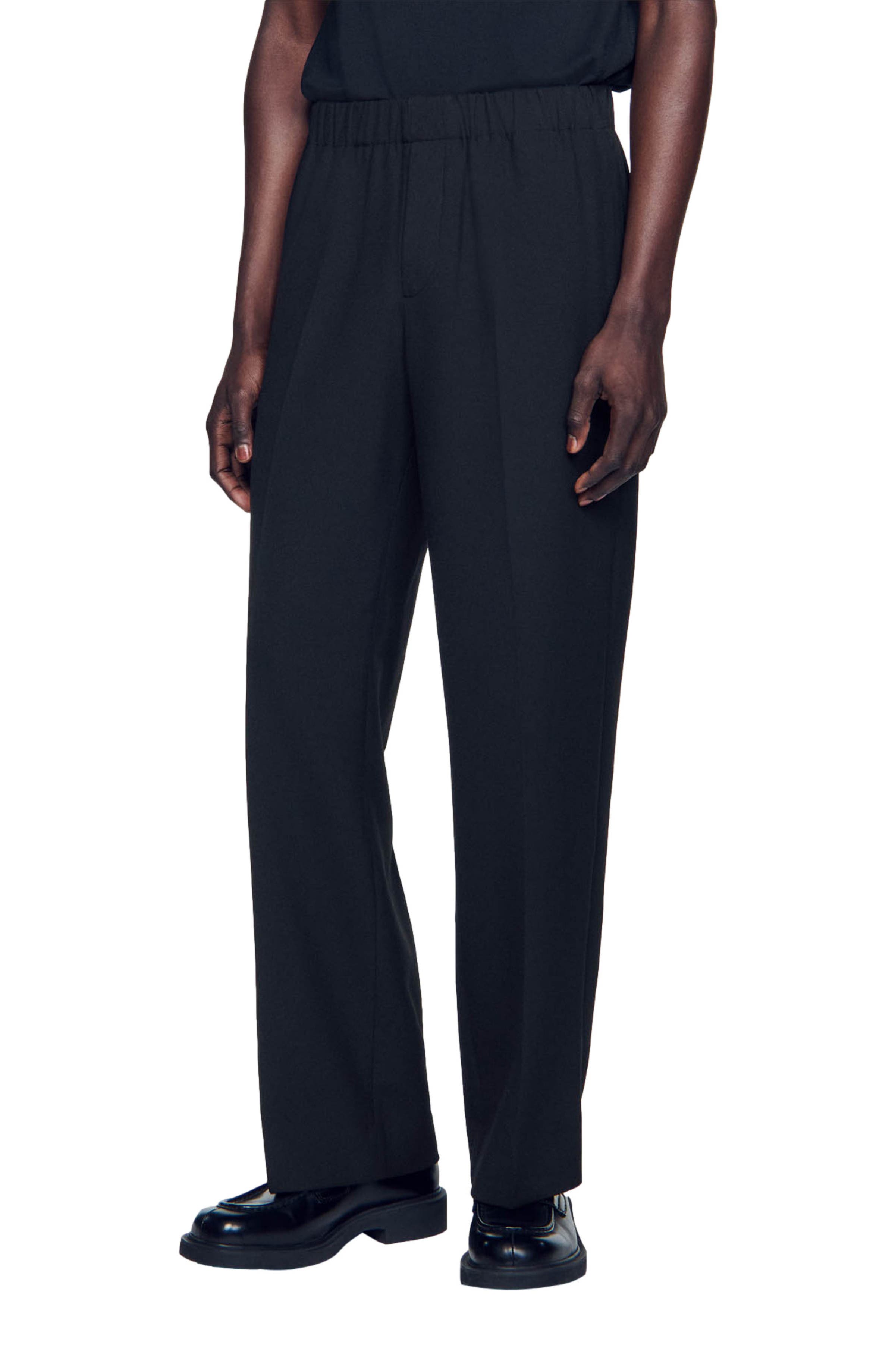 Wide-leg trousers