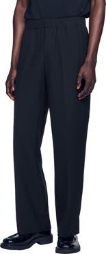 SANDRO Wide-leg trousers