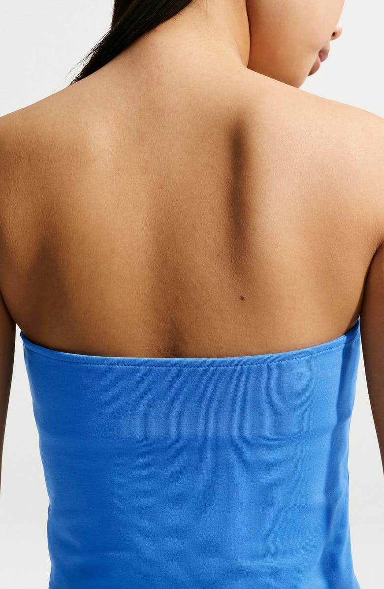 Nike Sportswear Strapless Top, Alternate, color, Lt Photo Blue/ Sail