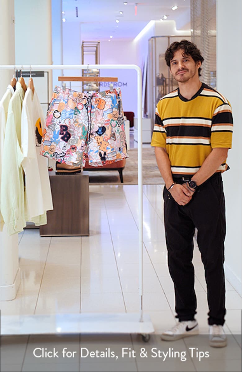 Marco Print Swim Trunks, sales video thumbnail