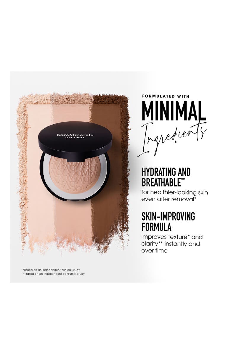 bareMinerals<sup>®</sup> ORIGINAL Talc-Free Pressed Powder Foundation Mineral SPF 15, Alternate, color, Neutral Dark 24