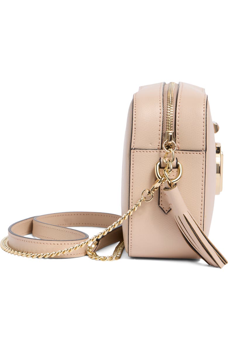 VALENTINO BY MARIO VALENTINO Babette Bonbonniere Rose Leather Camera Bag, Alternate, color, Rose