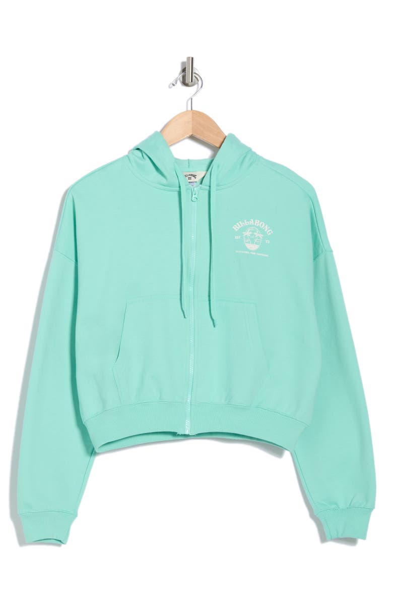 Billabong Zip it Hoodie, Alternate, color, Spearmint