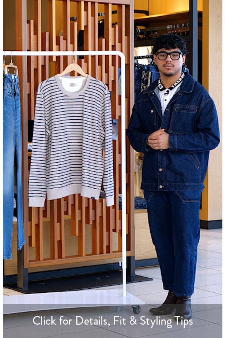 Double Knit Crewneck Sweater video