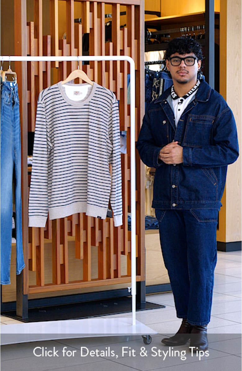 Double Knit Crewneck Sweater, sales video thumbnail