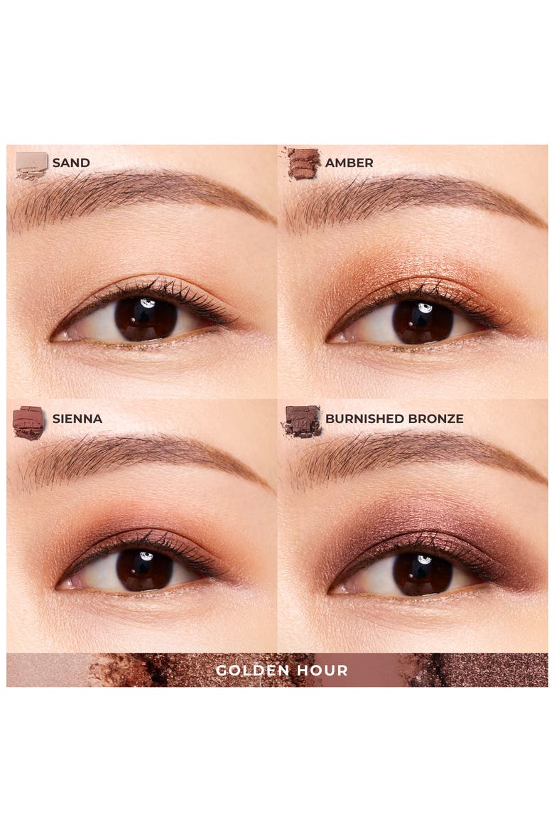 Caviar Eyeshadow Quad, Alternate, color, GOLDEN HOUR