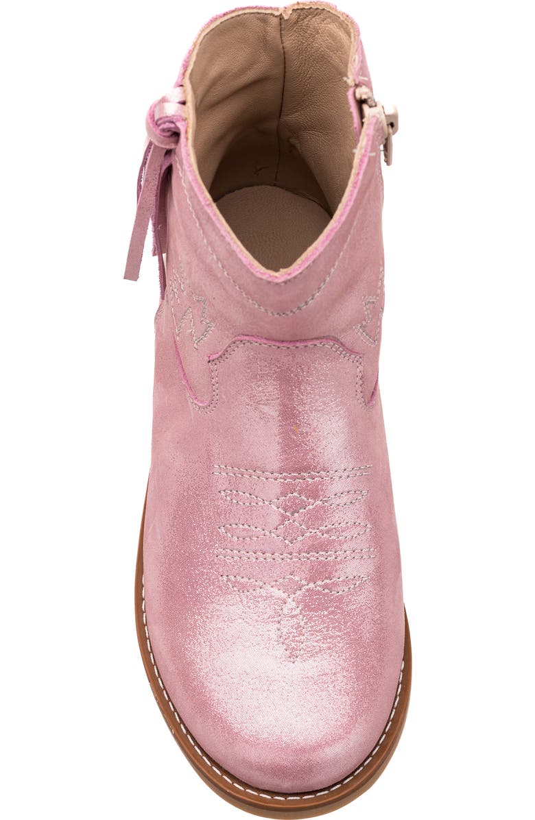 Elephantito Hannah Cowboy Boot, Alternate, color, Metallic Pink
