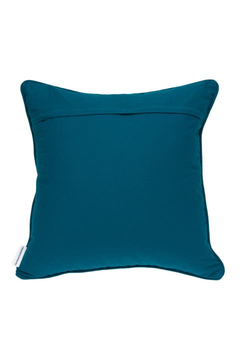 Handmade Monte Transitional Pillow - 20" x 20" - Multi