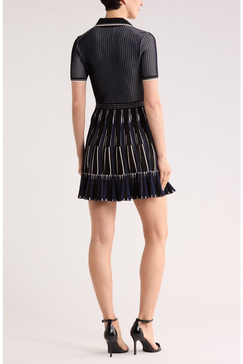 Weslee Polo Minidress, Alternate, color, MIDNIGHT MULTI