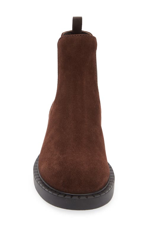 Prada Chocolate Chelsea Boot In Brown
