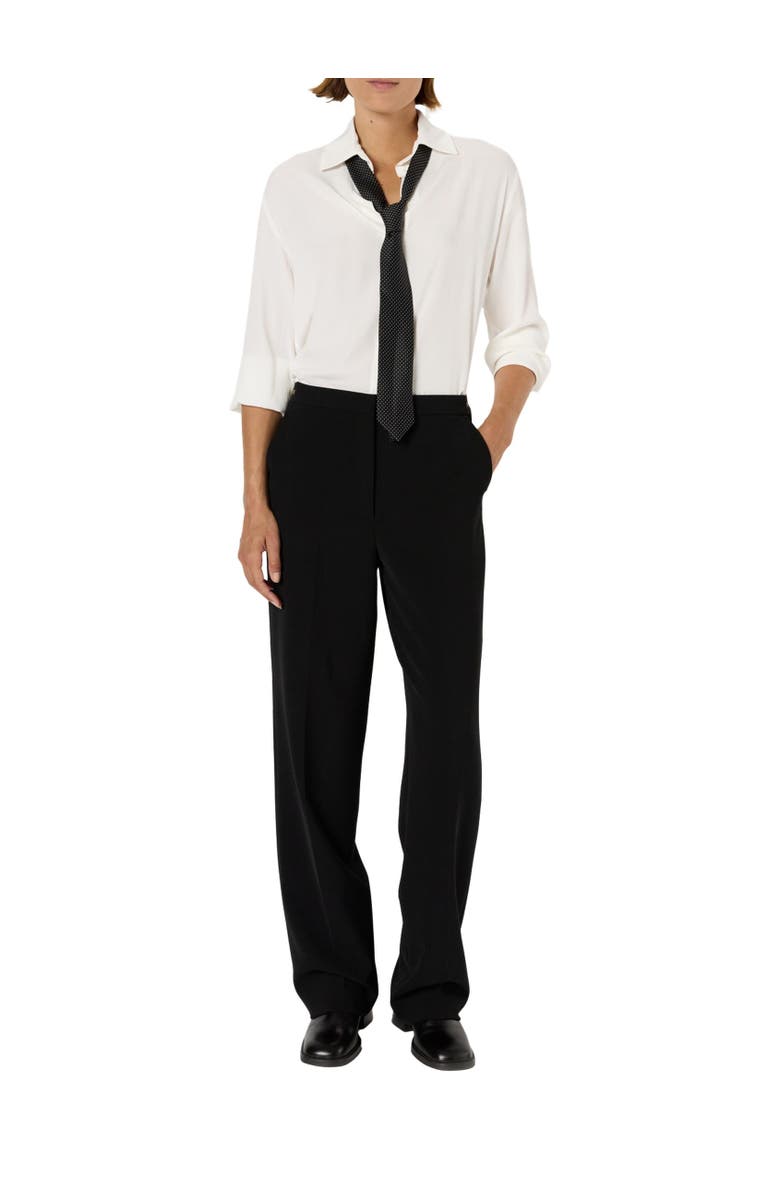 GERARD DAREL Cybele Straight Suit Pants, Alternate, color, Black