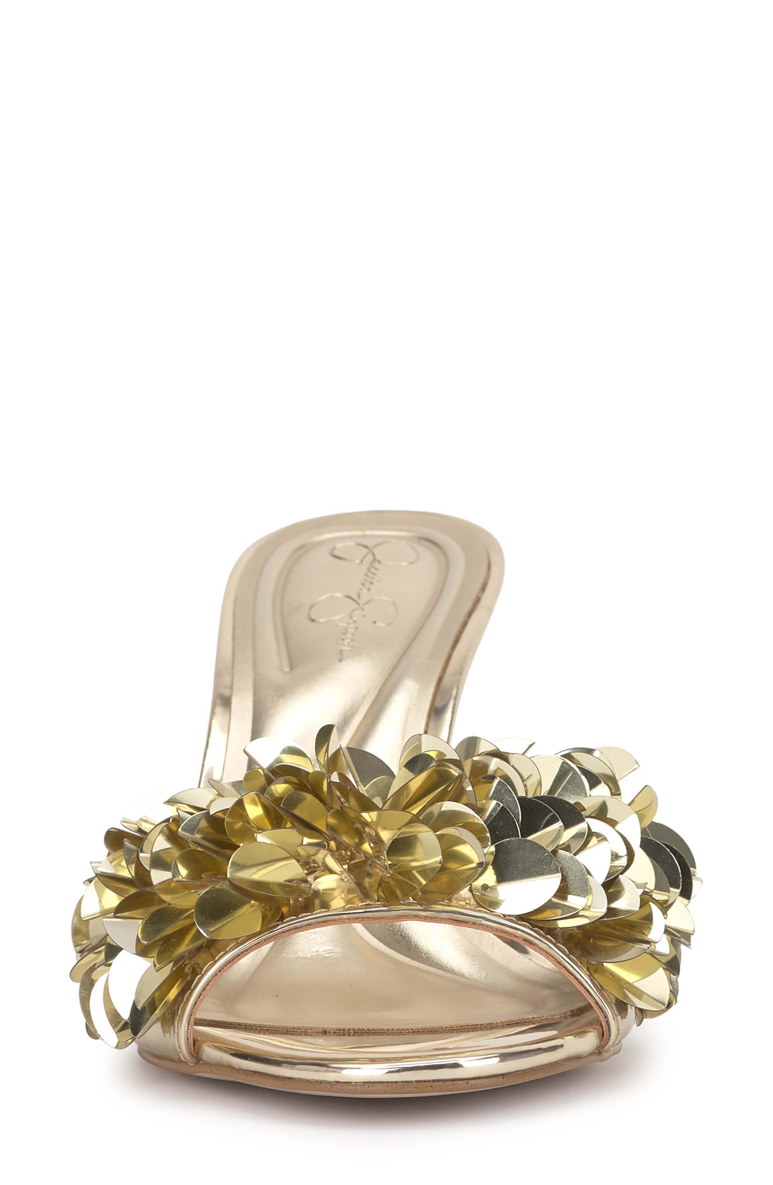 Jessica Simpson Palora Slide Sandal, Alternate, color, Light Gold