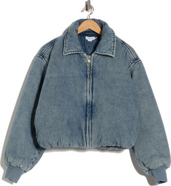 Denim Bomber Jacket