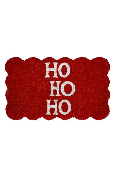 Ho Ho Ho Coir Welcome Mat