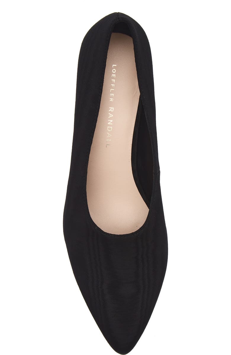 Loeffler Randall Maeve Pointed Toe Pump, Alternate, color, Black