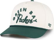 '47 Women's '47 Natural Green Bay Packers Rope Script Hitch Adjustable Hat