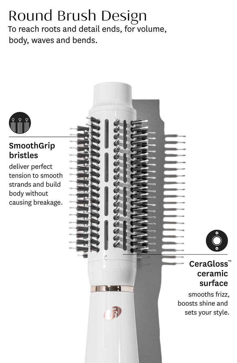 T3 Airebrush Round Hair Dryer Brush, Alternate, color,