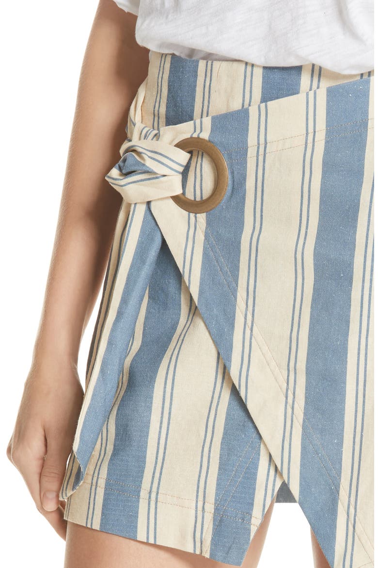 Tuscan Sunrise Skirt, Alternate, color, BLUE COMBO