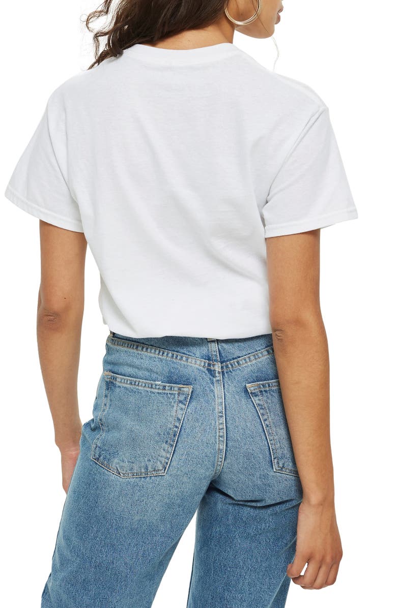 Topshop Britney Spears Graphic Tee, Alternate, color,