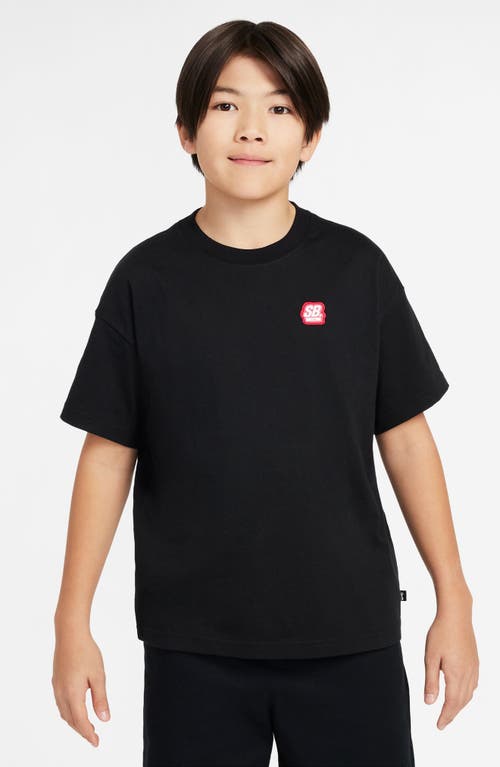 Nike Kids' Sb Graphic T-shirt In Black