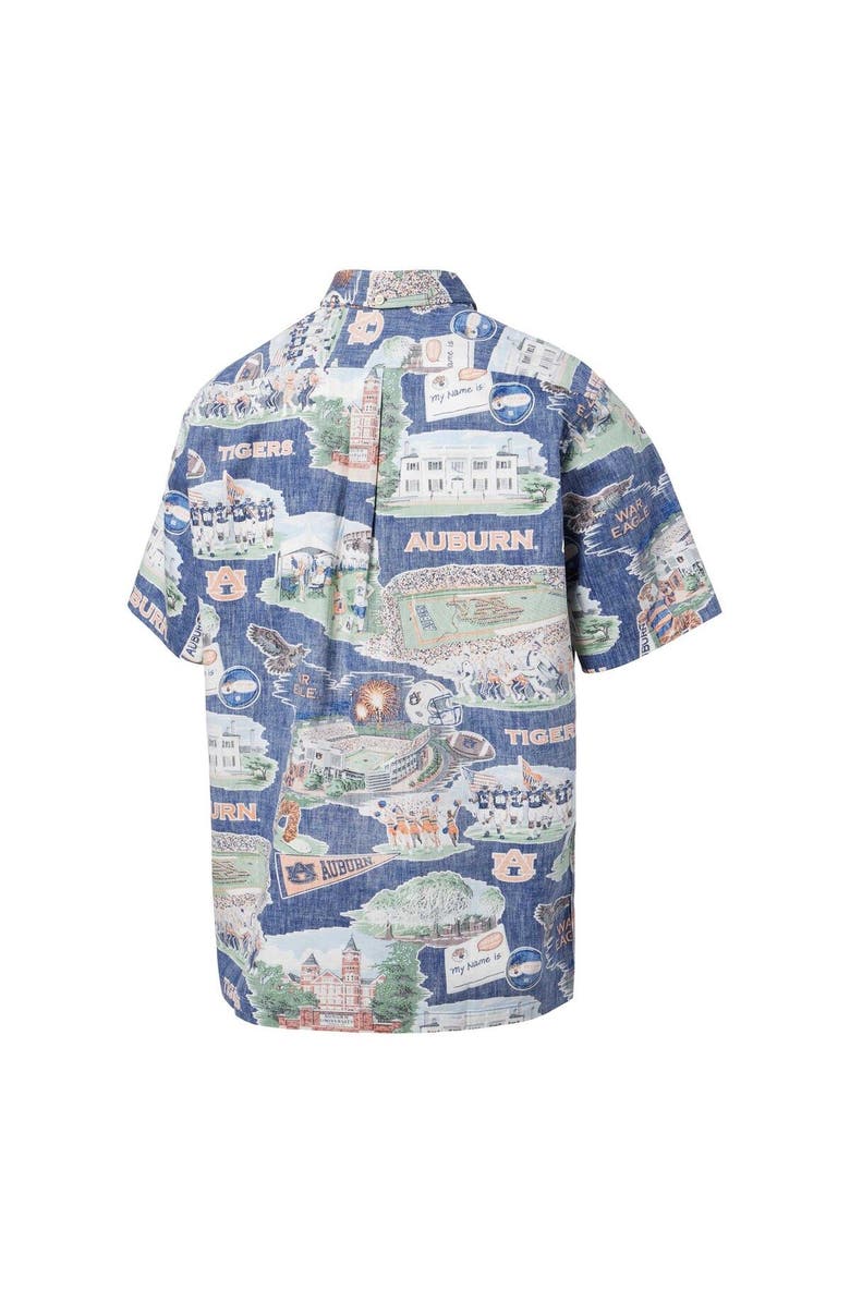 Reyn Spooner Men's Reyn Spooner Navy Auburn Tigers Scenic Button-Down Shirt, Alternate, color, Navy