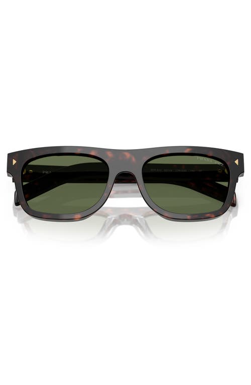 Prada Acetate Prb12s Sunglasses In Brown Tortoise