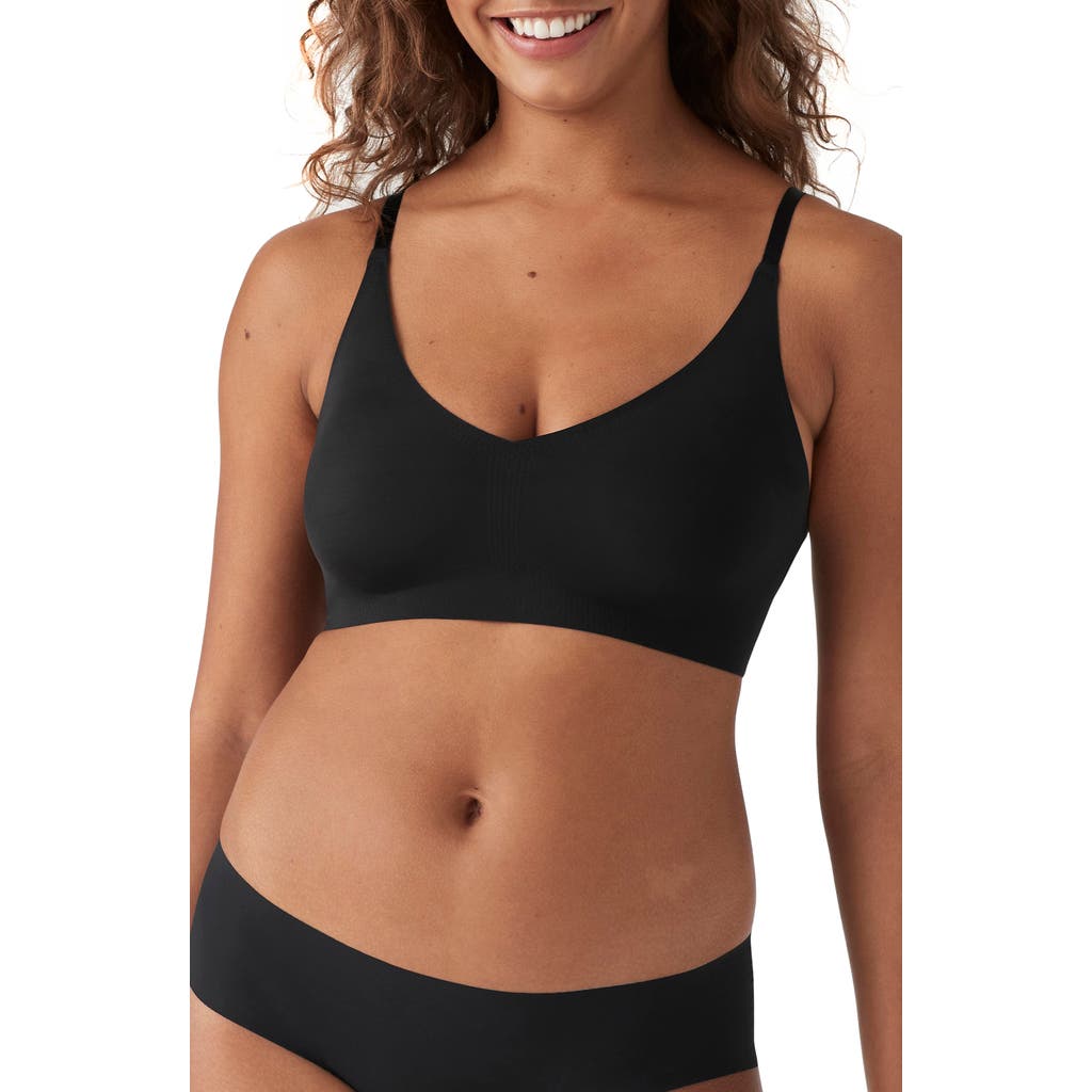 True & Co. True Body Boost Convertible Bralette In Black