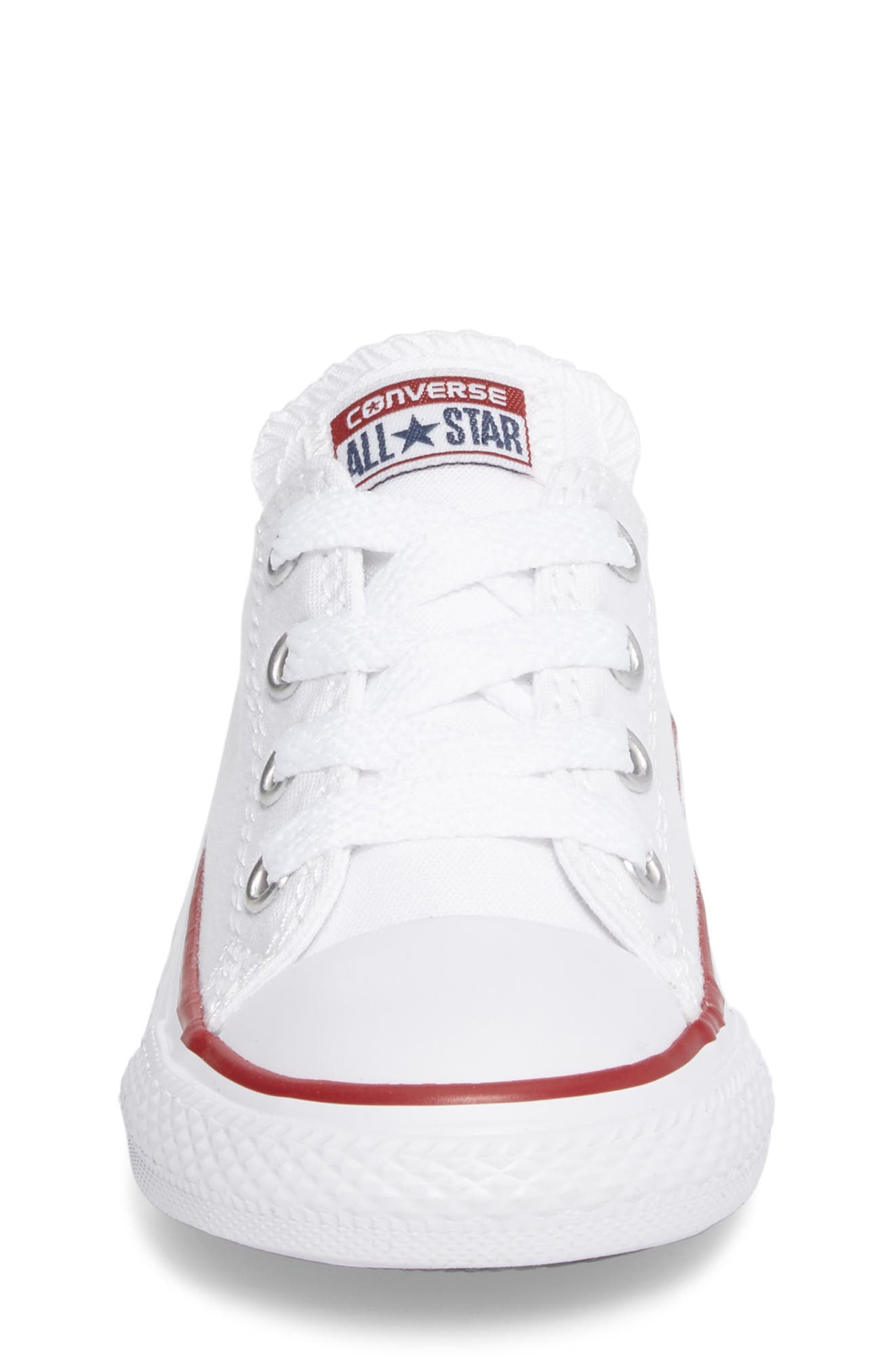 Chuck Taylor® Low Top Sneaker, Alternate, color, WHITE