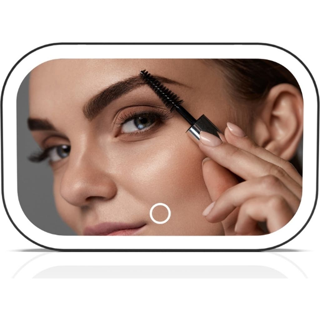 Fancii Juni 2 Lighted Car Visor Mirror In Black