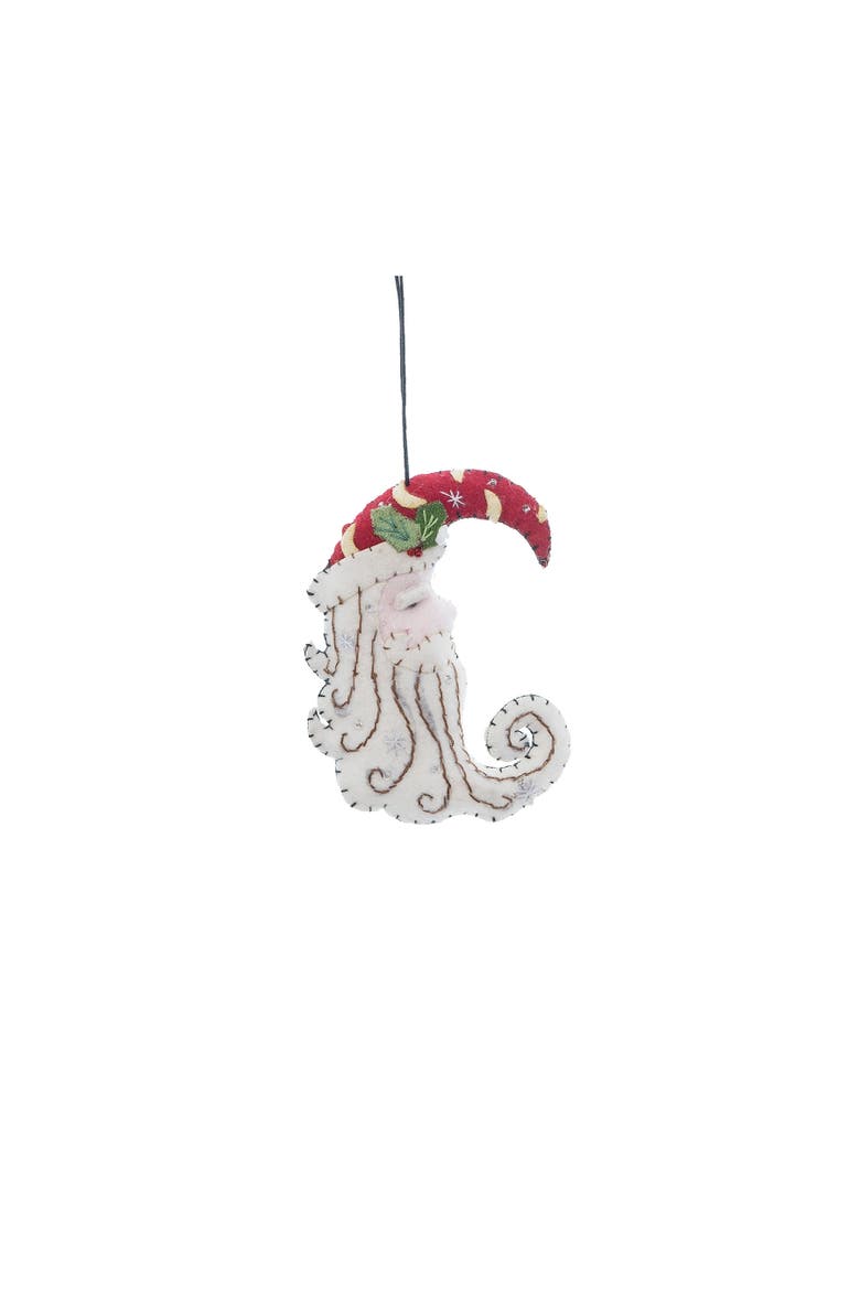 Felt Santa, Main, color, Red