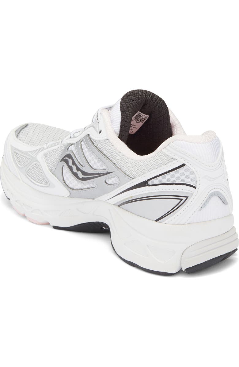 Saucony Gender Inclusive ProGrid Guide 7 Sneaker, Alternate, color, White/ Pink