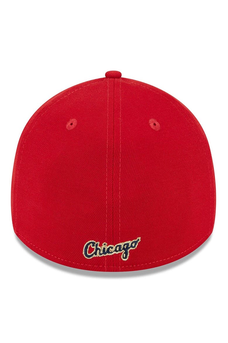 Men's New Era  Red Chicago White Sox 2023 Fourth of July 39THIRTY Flex Fit Hat, Alternate, color, Red