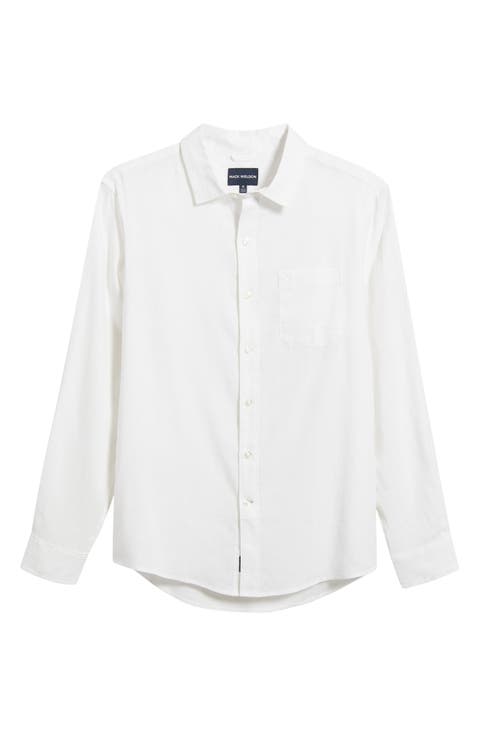 Linen Button-Up Shirt