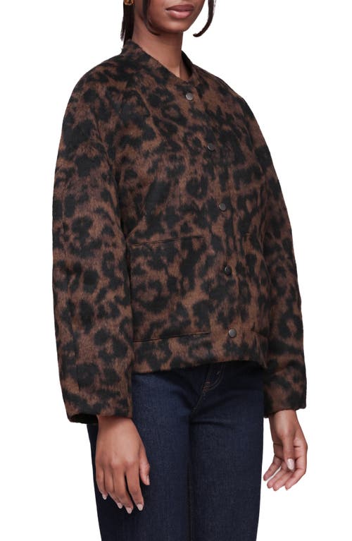 Bagatelle Fuzzy Bomber Jacket In Multi