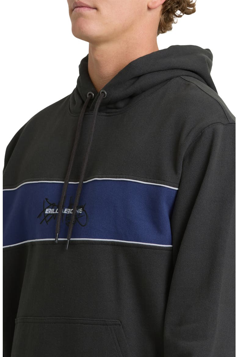Bad Dog Graphic Stripe Hoodie, Alternate, color, WASHED BLACK