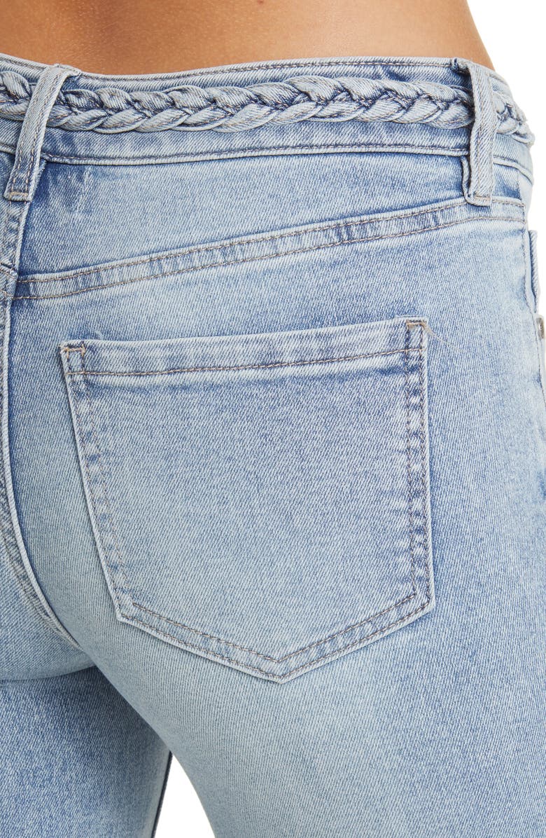 PTCL Braided Flare Leg Jeans, Alternate, color, 