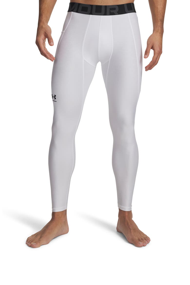 HeatGear® Leggings, Main, color, 100 WHITE