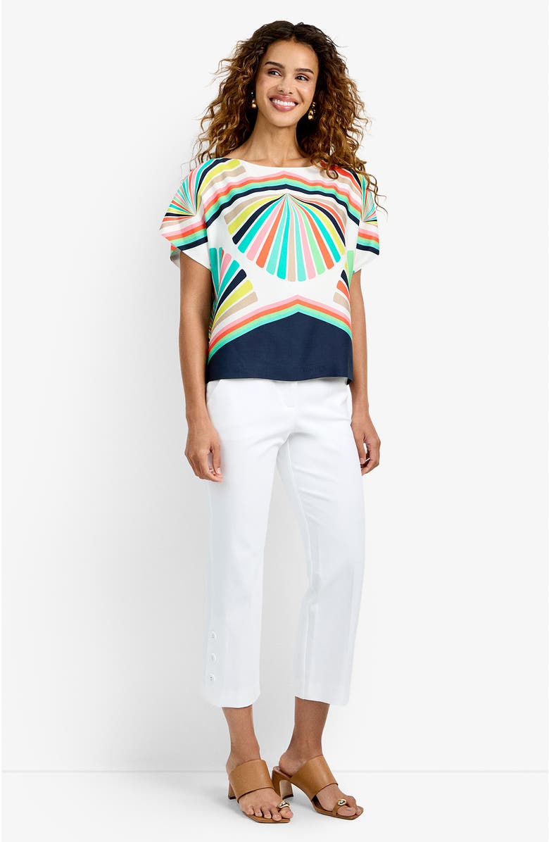 Trina Turk Breezy Top, Alternate, color, Coppelia