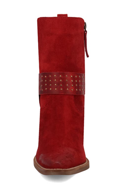 Dingo Songbird Western Boot In Red