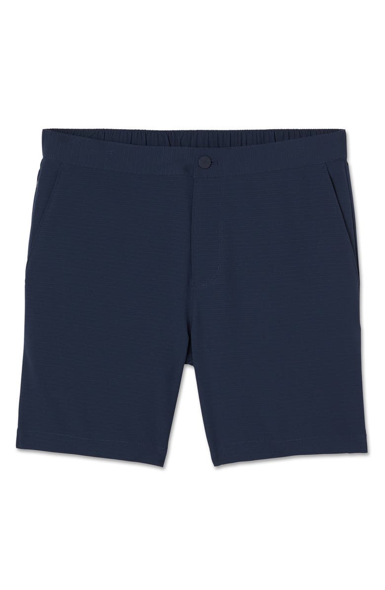 Mizzen+Main Deck Performance Shorts, Alternate, color, Navy Solid