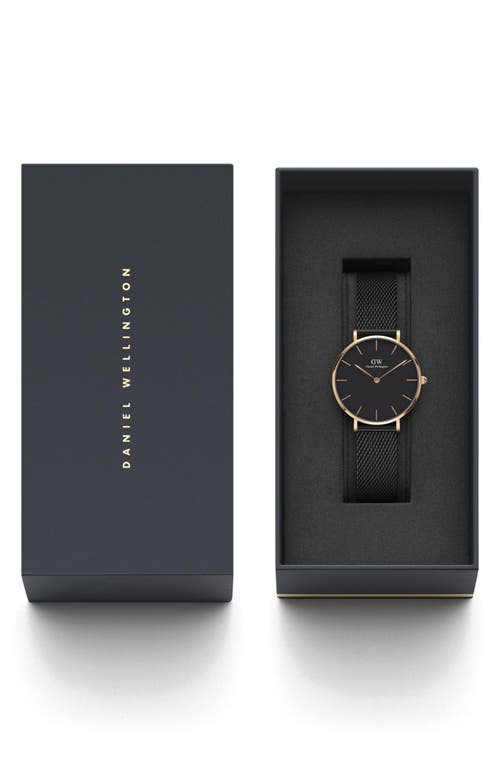 Daniel Wellington Classic Petite Mesh Strap Watch, 32mm In Multi
