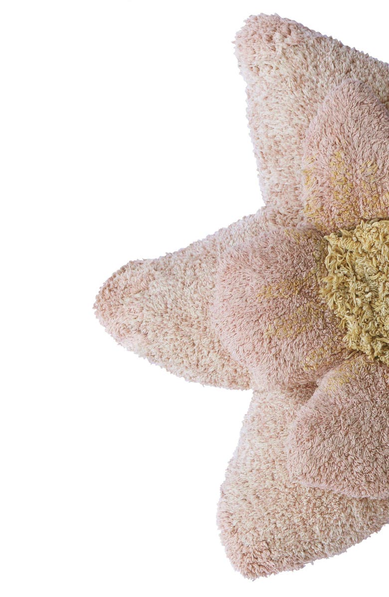 Lorena Canals Kids' Washable Lily Pad Rug & Flower Pillow, Alternate, color, Lilly