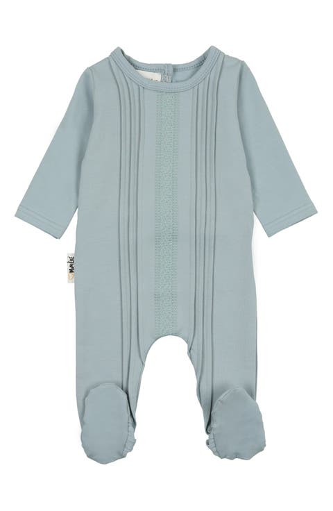 Tiny Tucks Cotton Blend Footie (Baby)