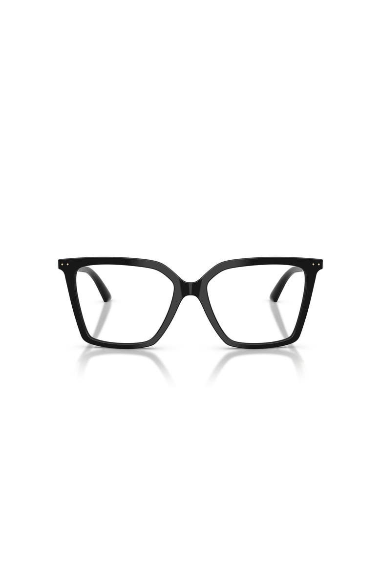Jimmy Choo 52mm Cat Eye optical glasses, Alternate, color, Black