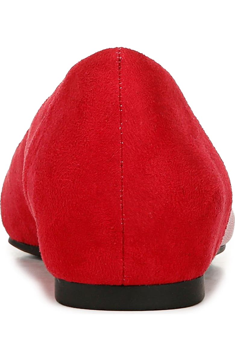 LifeStride Promise Pointed Toe Flat, Alternate, color, Red